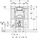 Инсталляция для подвесного унитаза Geberit Duofix Sigma 12см 111.375.00.5