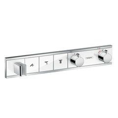 Настінний термостатичний змішувач для душу Hansgrohe RainSelect White/Chrome (15356400)