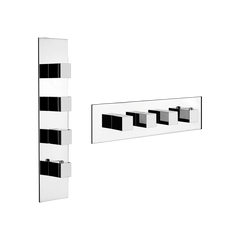 Настенный термостатический смеситель для душа GESSI QUADRO 43006-031
