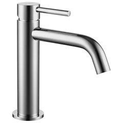 Смеситель для раковины Devit Flow без донного клапана Brushed Nickel (550534N)