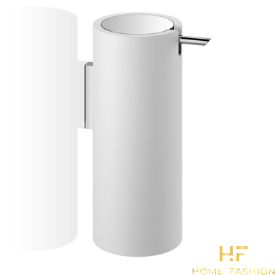 Дозатор для жидкого мыла DECOR WALTHER STONE WSP 0972254, цвет - белый/хром