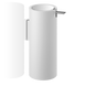 Дозатор для жидкого мыла DECOR WALTHER STONE WSP 0972254, цвет - белый/хром
