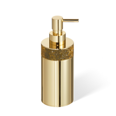 Дозатор для жидкого мыла DECOR WALTHER ROCKS SSP 1 0933620, цвет - золото