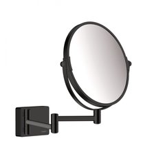 Косметическое зеркало Hansgrohe AddStoris чёрный матовый (41791670)