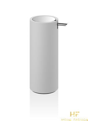 Дозатор для жидкого мыла DECOR WALTHER STONE SSP 0972354, цвет - белый/хром
