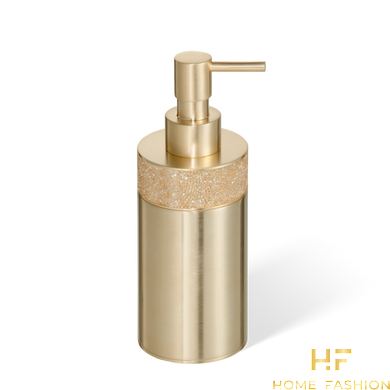 Дозатор для жидкого мыла DECOR WALTHER ROCKS SSP 1 0933682, цвет - матовое золото