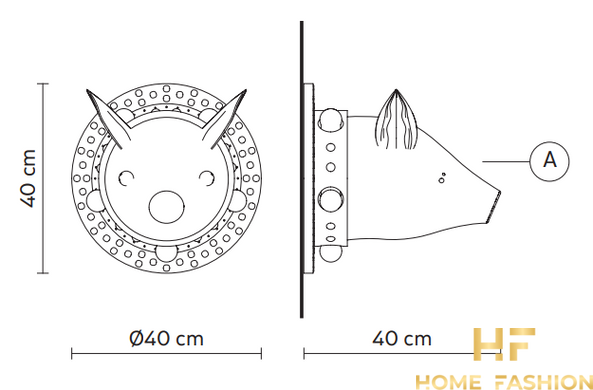 Бра Karman Porcamiseria AP656B