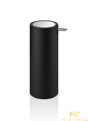 Дозатор для жидкого мыла DECOR WALTHER STONE SSP 0972364, цвет - черный матовый/хром