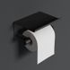 Тримач для туалетного паперу Cosmic Architect S+ чорний матовий (2353659)