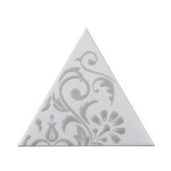 Плитка Petracer`s Triangolo Ricciolo grigio 17x17x15