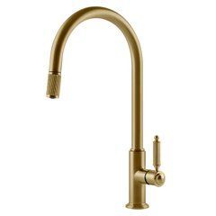 Змішувач для кухні Gessi Venti20 PVD золото брашироване (60622#716)