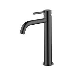 Смеситель для раковины Devit Flow без донного клапана Matt Black (550536B)