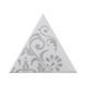 Плитка Petracer`s Triangolo Ricciolo grigio 17x17x15