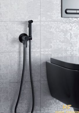 Гигиенический душ с смесителем PAFFONI ZDUP 110 NO, цвет- черный матовый