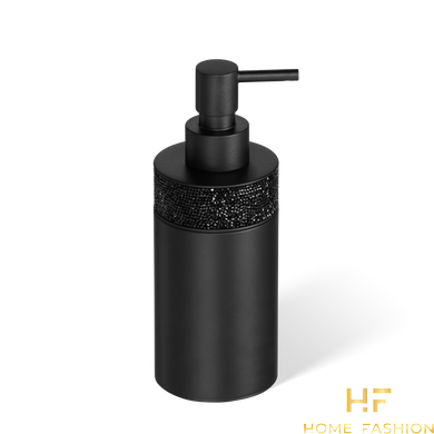Дозатор для жидкого мыла DECOR WALTHER ROCKS SSP 1 0933660, цвет - черный матовый
