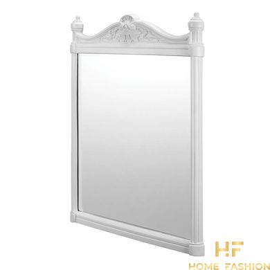 Зеркало для ванной комнаты BURLINGTON Georgian T42 WHI, цвет- белый алюминий