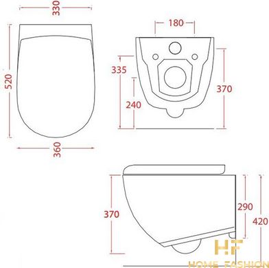 Підвісний унітаз Artceram File 2.0 з кришкою Marrone Tortora (FLV004 40; 00_FLA014 40)