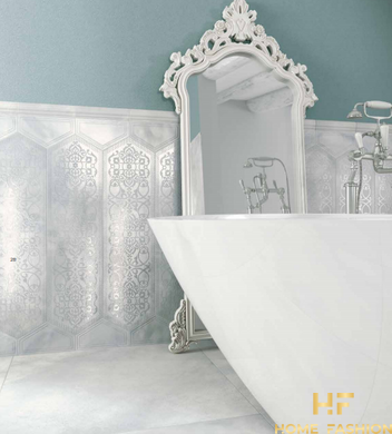Декор Roberto Cavalli 80x80 Brightpearl Snow