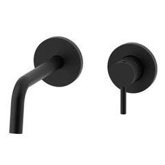 Настенный смеситель для раковины Paffoni Light 178 мм Matt Black (LIGBOX105NO70)