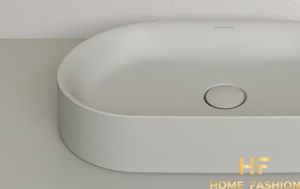 Раковина накладна CATALANO HORIZON 160AHZCS, колір сірий матовий